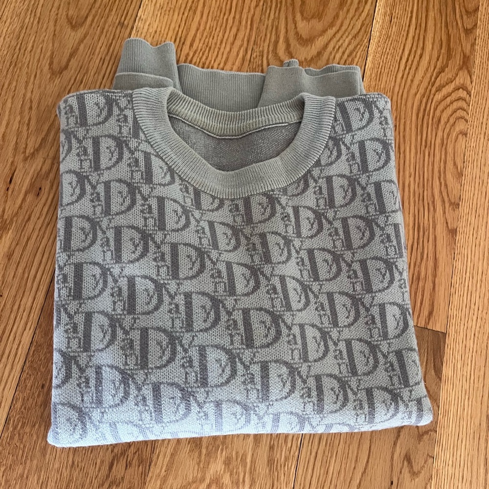 VANDY THE PINK DIOR VIOR MONOGRAM SWEATER - Picture 4 of 4
